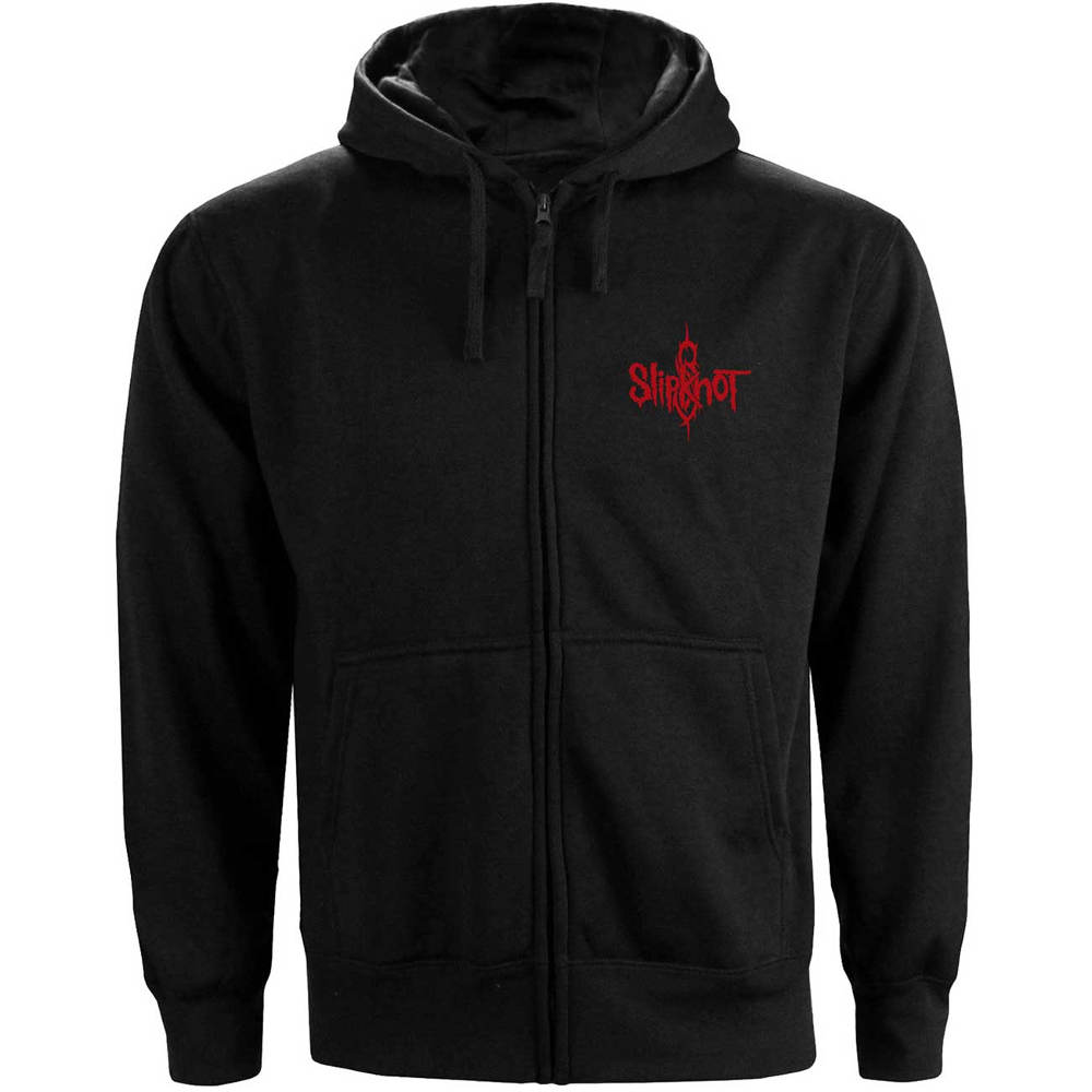 Slipknot - 9 Point Star Zip hoodie - Black